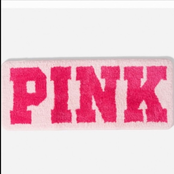 🆕VS PINK BATH RUG/MAT BNWT QUALITY NON-SLIP - Picture 7 of 7